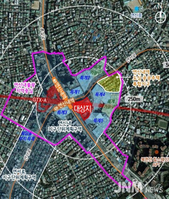 위치도 (은평구 불광동 380-20번지 일대)