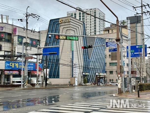 동구 고늘로 신규 CCTV 설치