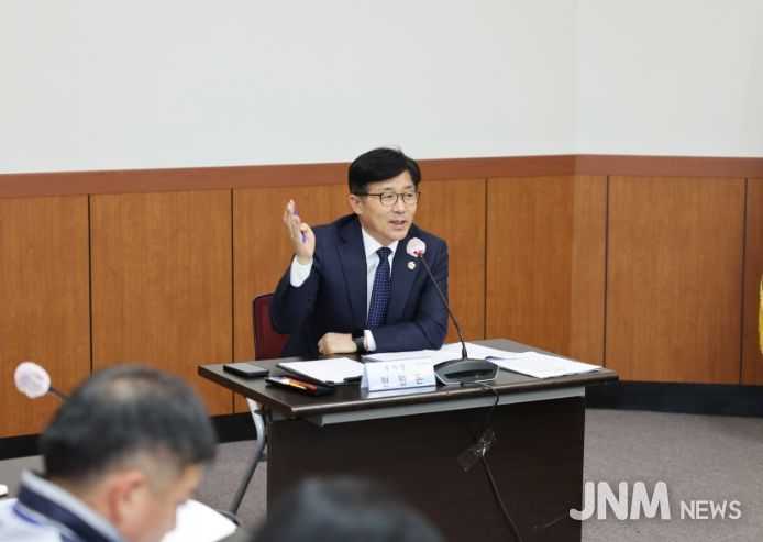 재정집행 추진 상황 점검 회의(현원돈 부시장)