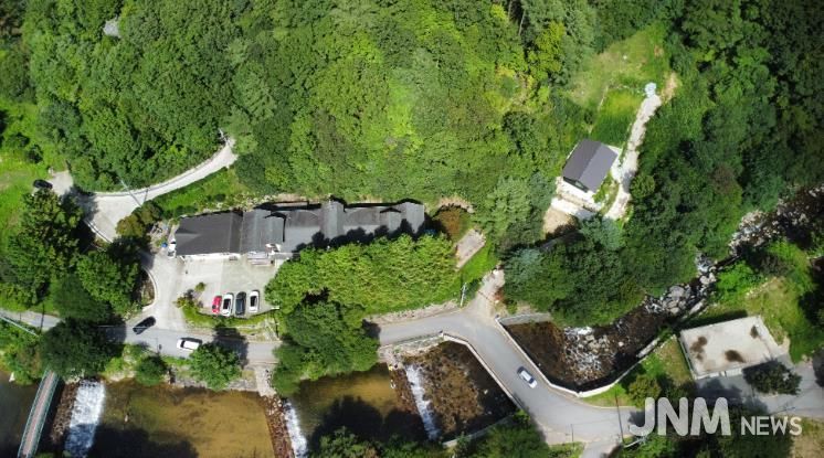 용추자연휴양림 전경