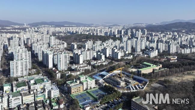 분당 노후계획도시 전경