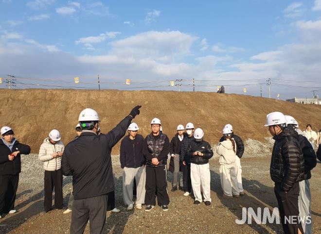 남원시, “지역 미래 인재 육성의 장” 마련 용성고 토목학과 '대강 사석지구 재해위험지구' 견학
