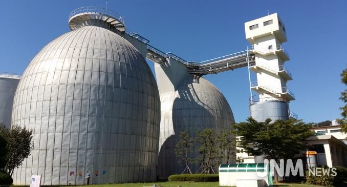 덕동물재생센터 소화조전경