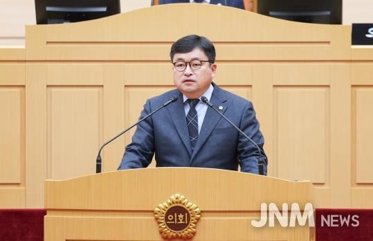 모정환 의원 함평 엄다리 제동고분 청동거울 전남도 문화재 지정 촉구 5분 자유발언 사진