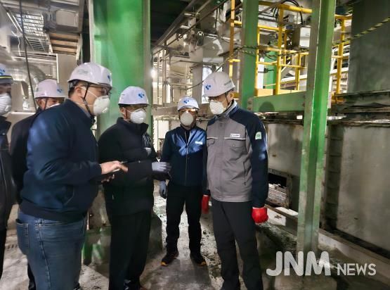 여수시도시관리공단, 동절기 대비 경영진 사업장 안전점검 활동