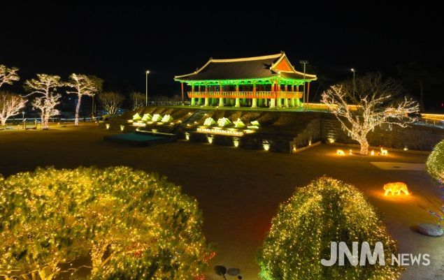 보성군, 열선루에서 이순신 장군의 결의, 빛이 되어 나리다_보성열선루 이순신 역사문화공원 조명 경관(1)
