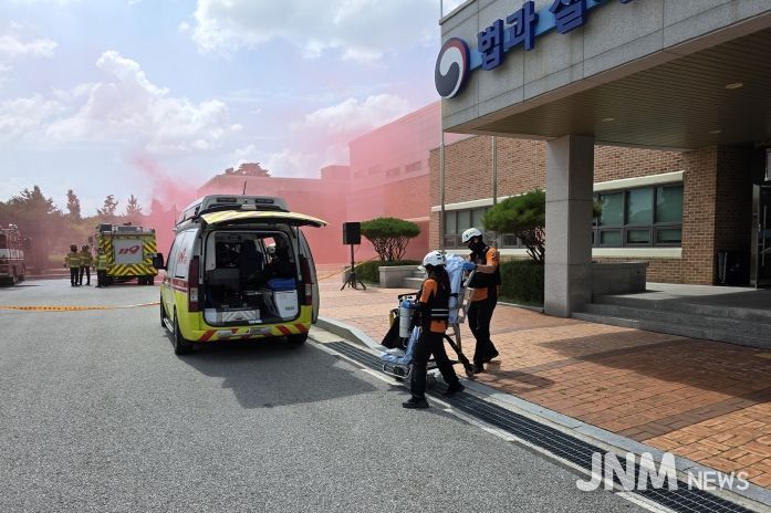 정읍시, 빈틈없는 전시 대비태세 인정받아… 2025 을지연습 우수기관 선정(교도소 실제훈련)