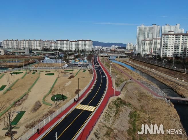 경산시, 도시계획도로 개통으로 정주 여건 대폭 개선