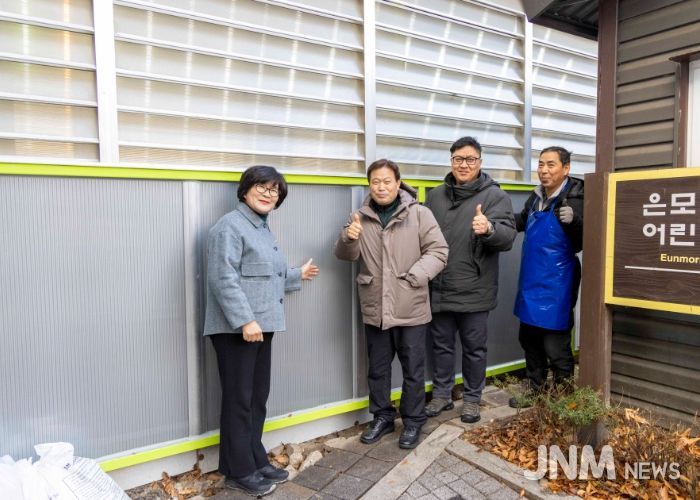 강북구의회 유인애 의원, 백년시장 악취 민원 해결 위한 아케이드 기능보강 완료