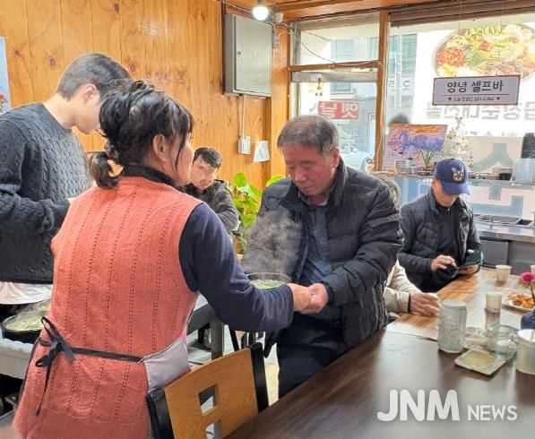 세종시 연기면, 지역 음식점과 함께하는 따뜻한 음식 나눔