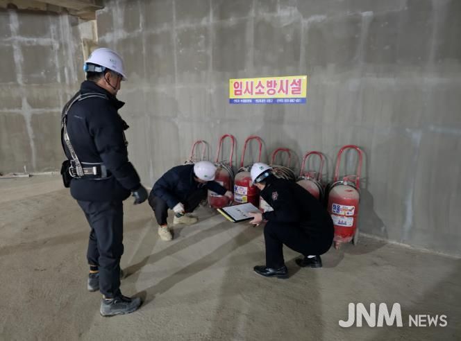 나주소방서, 대형화재 예방 위한 화재안전조사 본격 추진