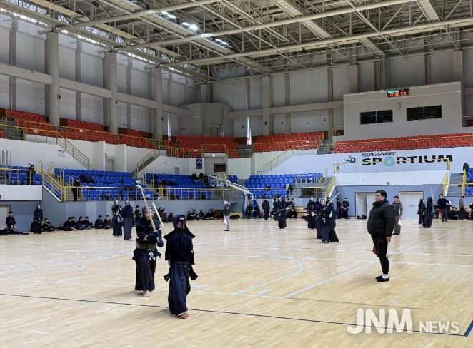 영광군, 전국 중·고교 검도 스토브리그 성황