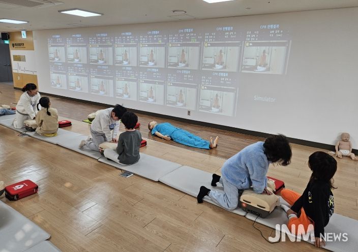 인천동부교육지원청, 거점형 늘봄센터 학생 대상 ‘응급처치 중심 안전 체험 프로그램’ 운영