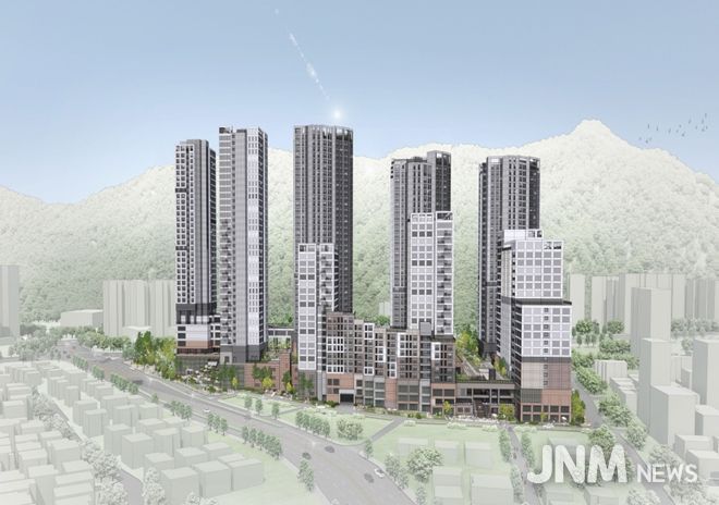 '서울 사가정역 인근 도심 공공주택 복합사업'서울 사가정역 인근 도심 공공주택 복합사업' 조감도(참고자료로서 통합심의 조치계획 수립 및 인허가 과정 등에서 조정될 수 있음)