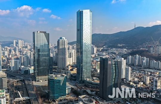 문현금융단지 전체 전경