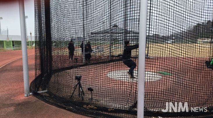 전국 학교팀과 합동 훈련 진행