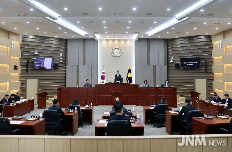 제296회 임시회 개회 전체전경