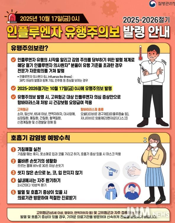 1. 예방접종 안내문.
