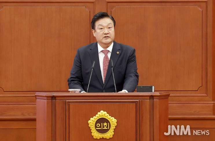 대전시의회 송인석 의원, 행정통합 졸속 추진 관련 5분자유발언