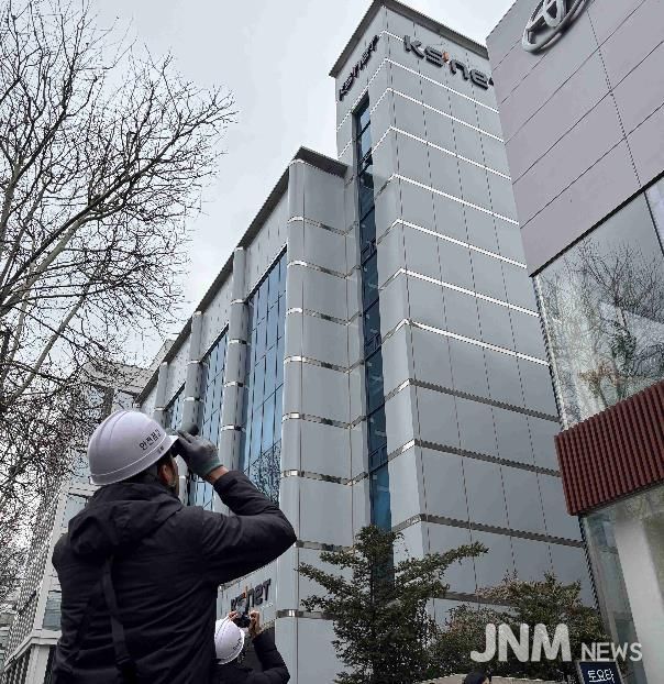 옥외광고물 현장 점검 사진