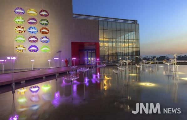 유리섬박물관 전경.