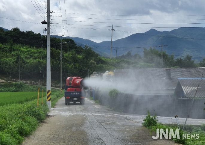 설 명절 가축전염병 집중 소독
