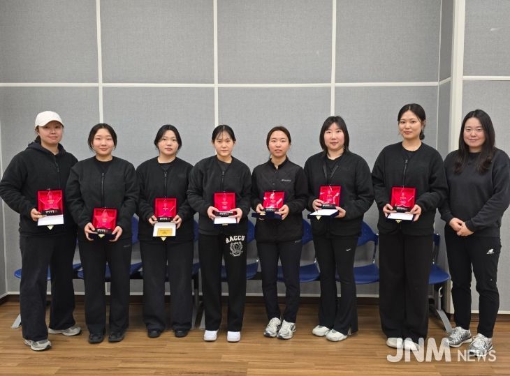 사격실업팀, 대한사격연맹 정기표창 7관왕