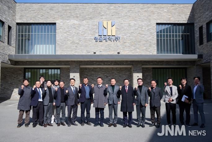 이충우 여주시장, 형율제약㈜ 기업체 현장 방문