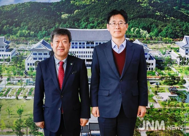 남한권 울릉군수, 경북도 행정부지사ㆍ예산담당관 면담