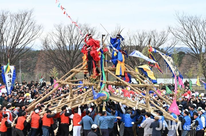 1. 제65회 영산쇠머리대기, 영산줄다리기 공개행사 현장
