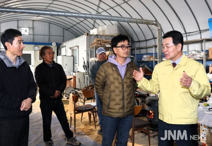 스마트팜 농업인 하우스 현장 방문 애로사항 청취