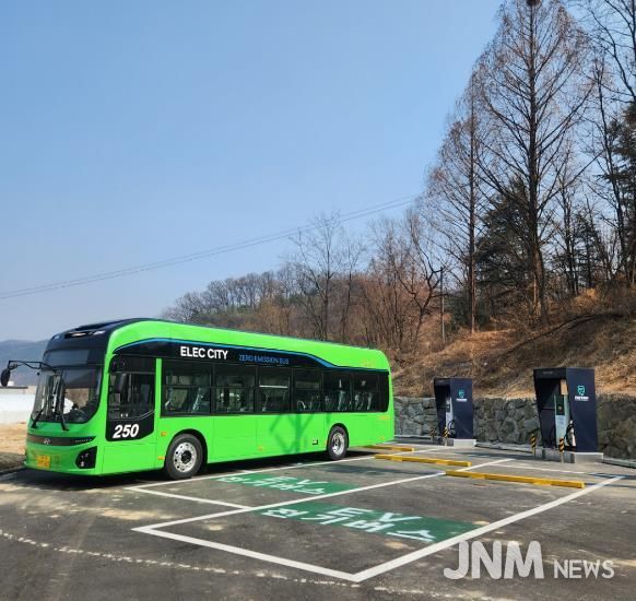 성주군 농어촌버스에 전기저상버스 최초 배치