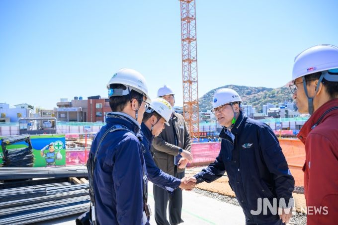 , 청사 신축사업 현장 점검